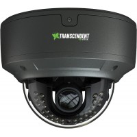 1080p 30fps TVI/AHD/CVBS Vandal Resistant Dome 30 IR LEDs w/100' Range, 2.8-12mm, Metal Housing, IP66, 12VDC - Charcoal